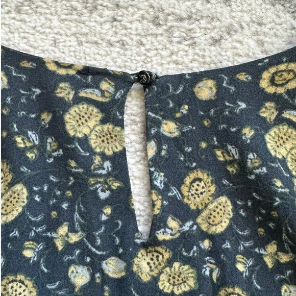 Free People Some Like it Hot Jumpsuit Floral Midnight Combo Size 4 - Picture 7 of 13